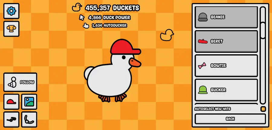 Duck Clicker Gameplay Screenshot